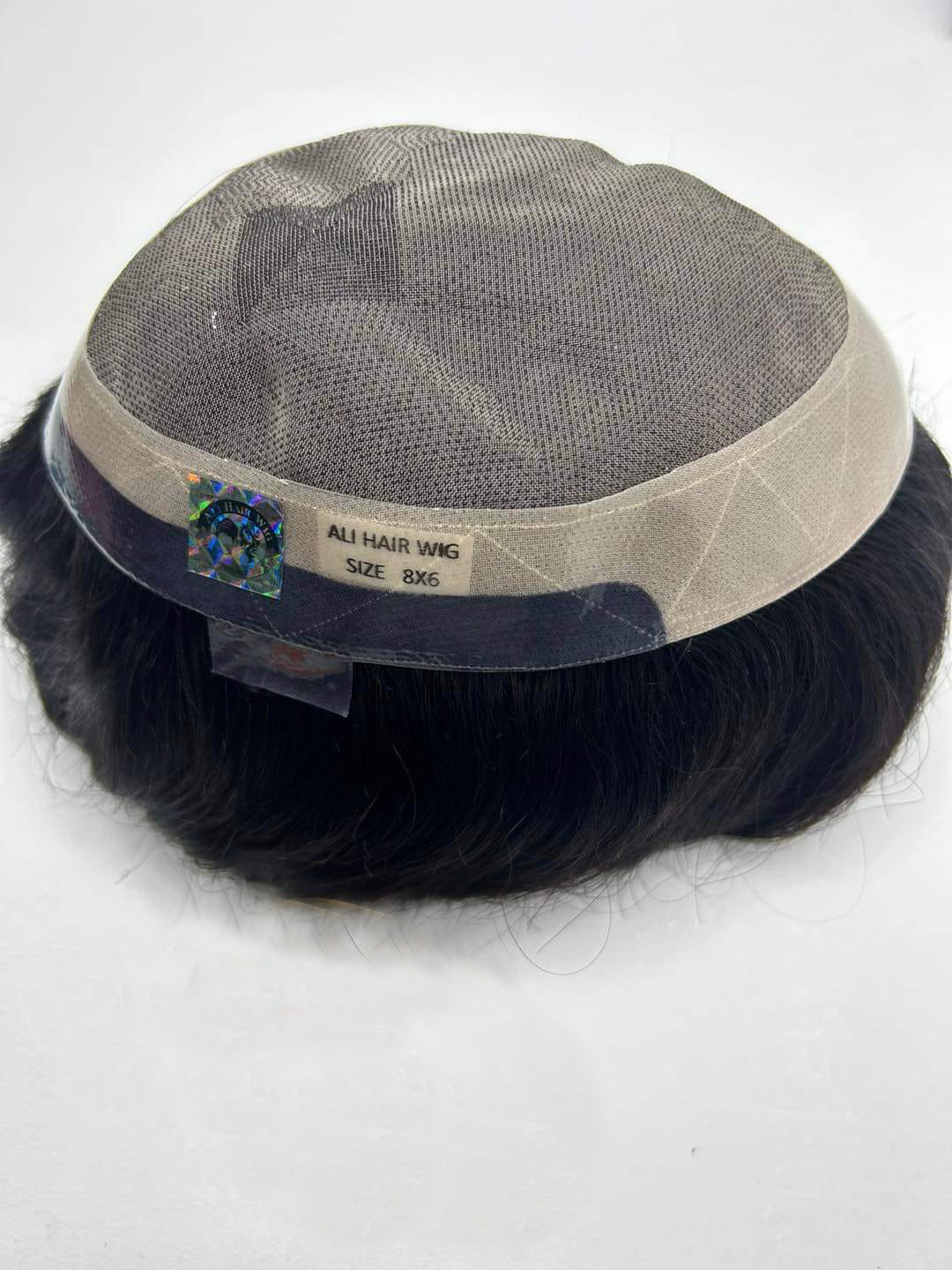 Natural Apollo Smart Hair Patch for Men, Soft Hair Wig in 100% Natural Human Hair