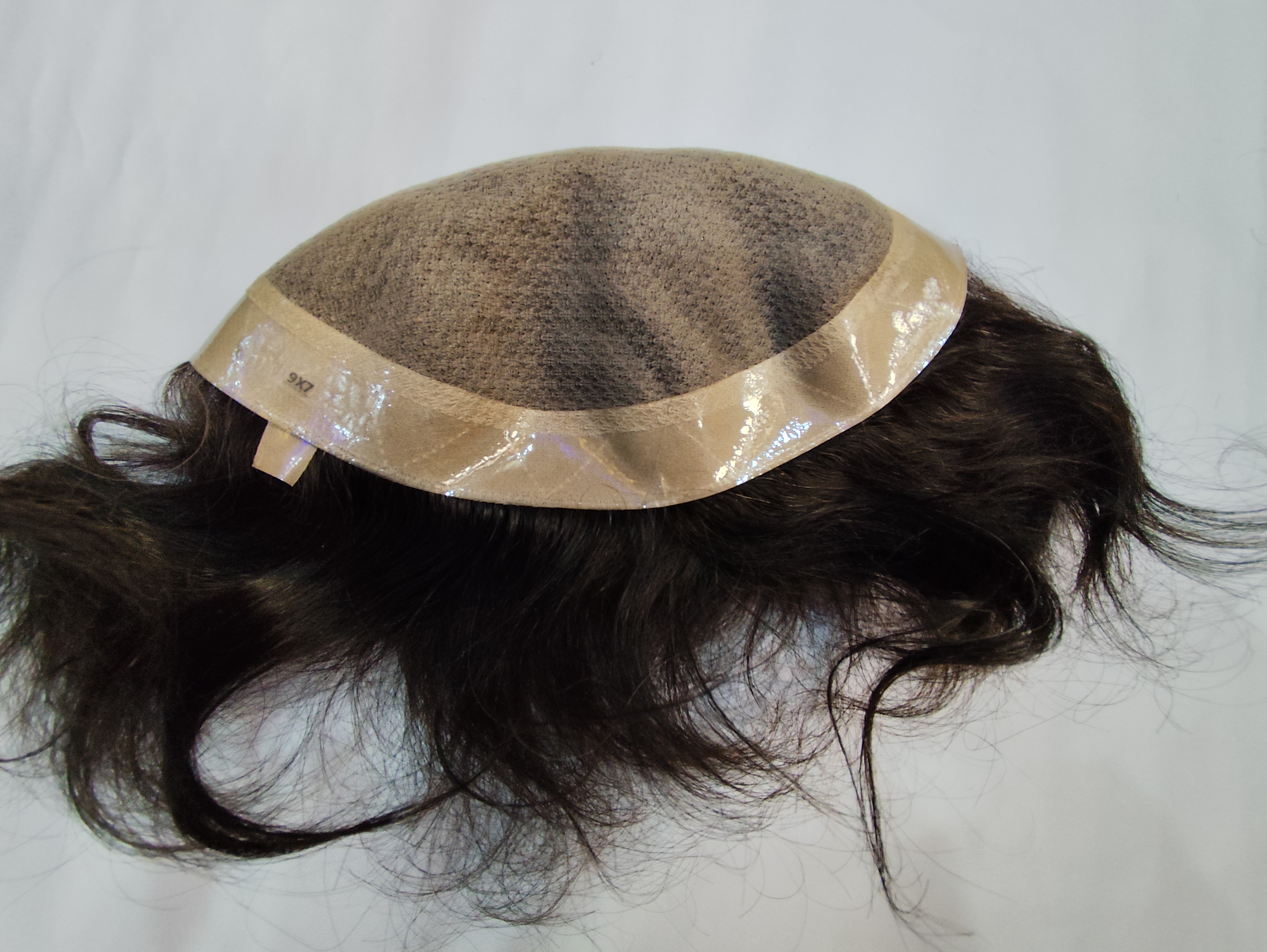 Silk Super 100% Human Hair Patch Natural Looking Skin Base Wig for Mens | Natural Skin Hair Pieces |