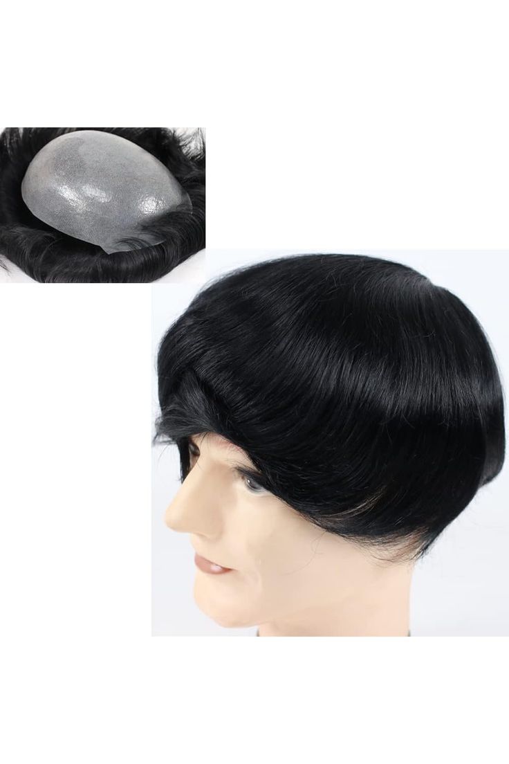 All Skin PU CHINA POLYFUSE Hair Patch for Men