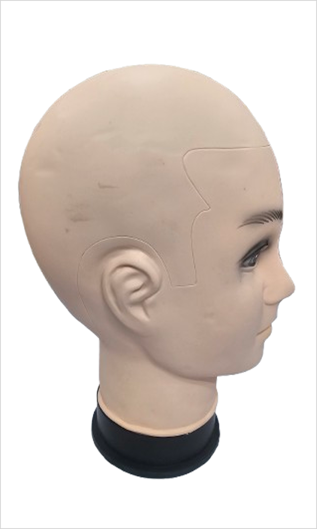 Foam Wig Dummy Head – Lightweight Mannequin Stand