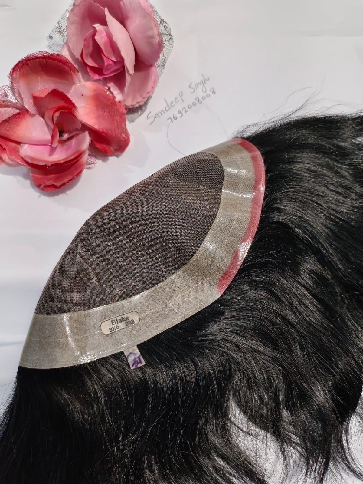 Legend Black Remi Hair – Natural Looking Human Hair Patch