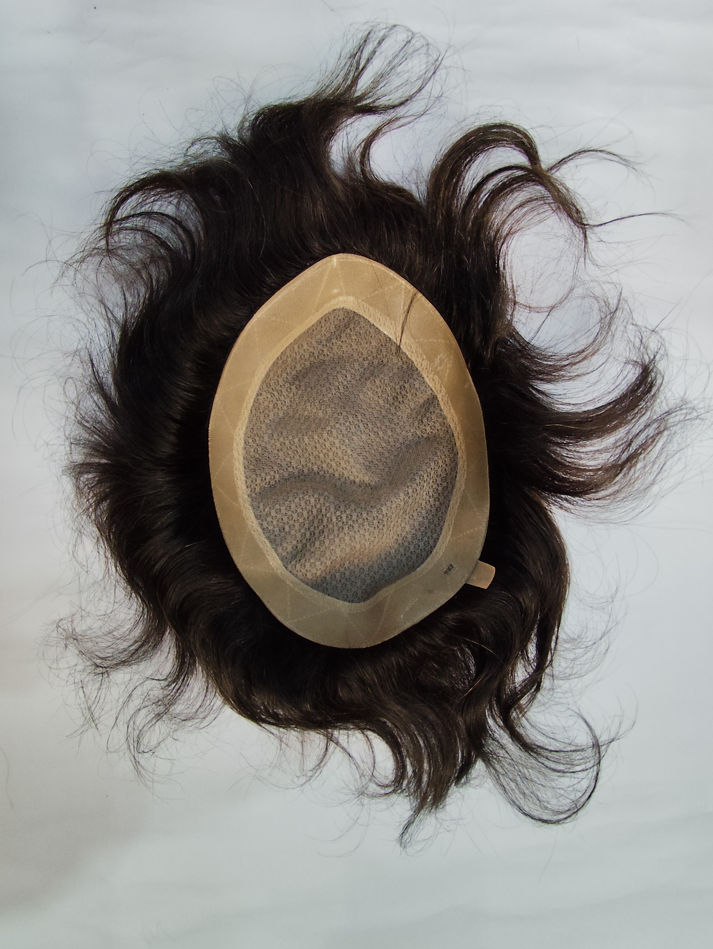 Silk Super 100% Human Hair Patch Natural Looking Skin Base Wig for Mens | Natural Skin Hair Pieces |